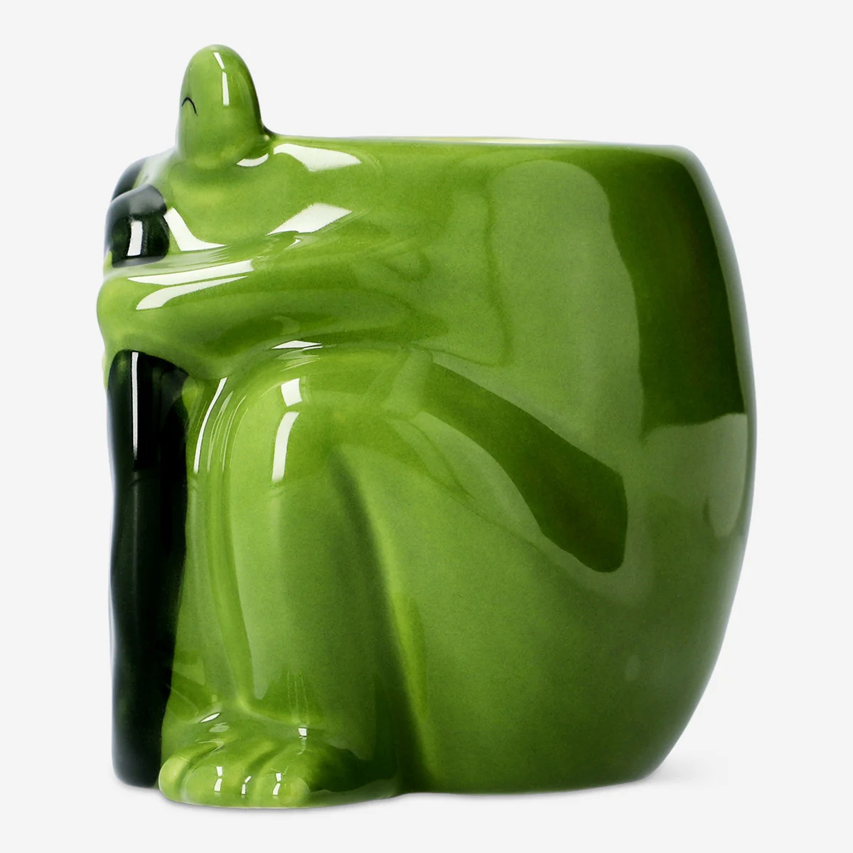 Ceramic frog flowerpot - Image 3