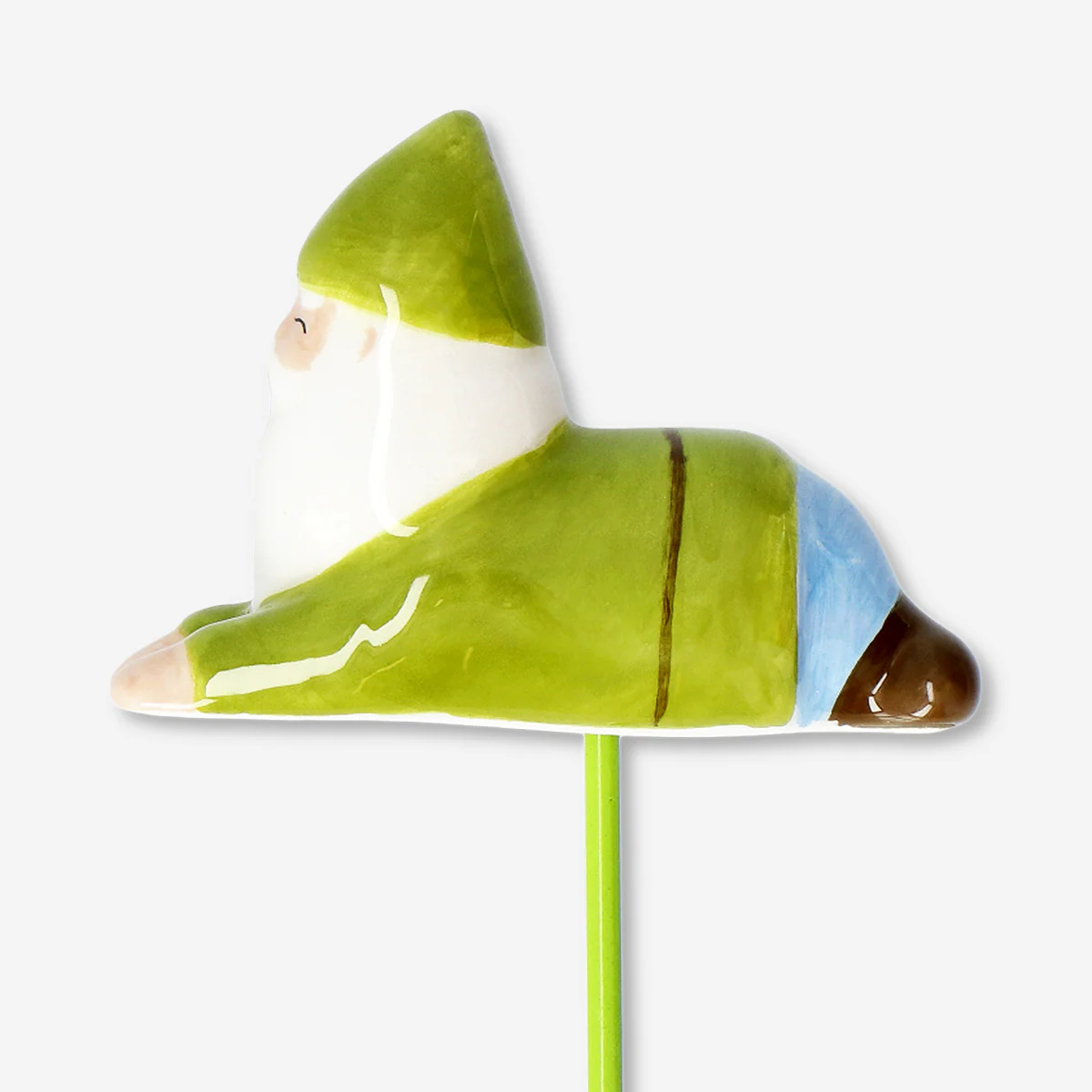 Ceramic gnome stick pot decoration - Image 3