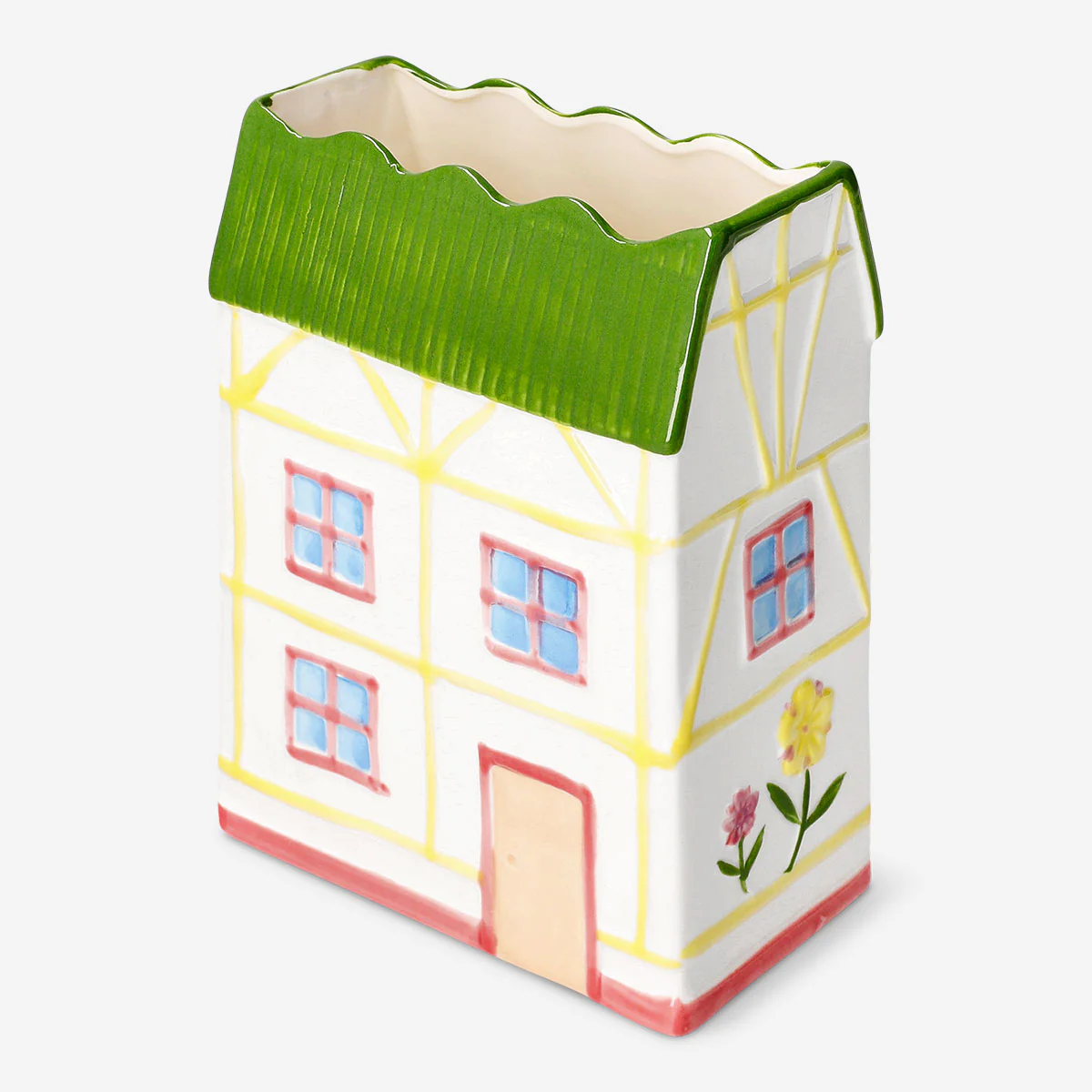 Ceramic house vase - 20 cm - Image 2