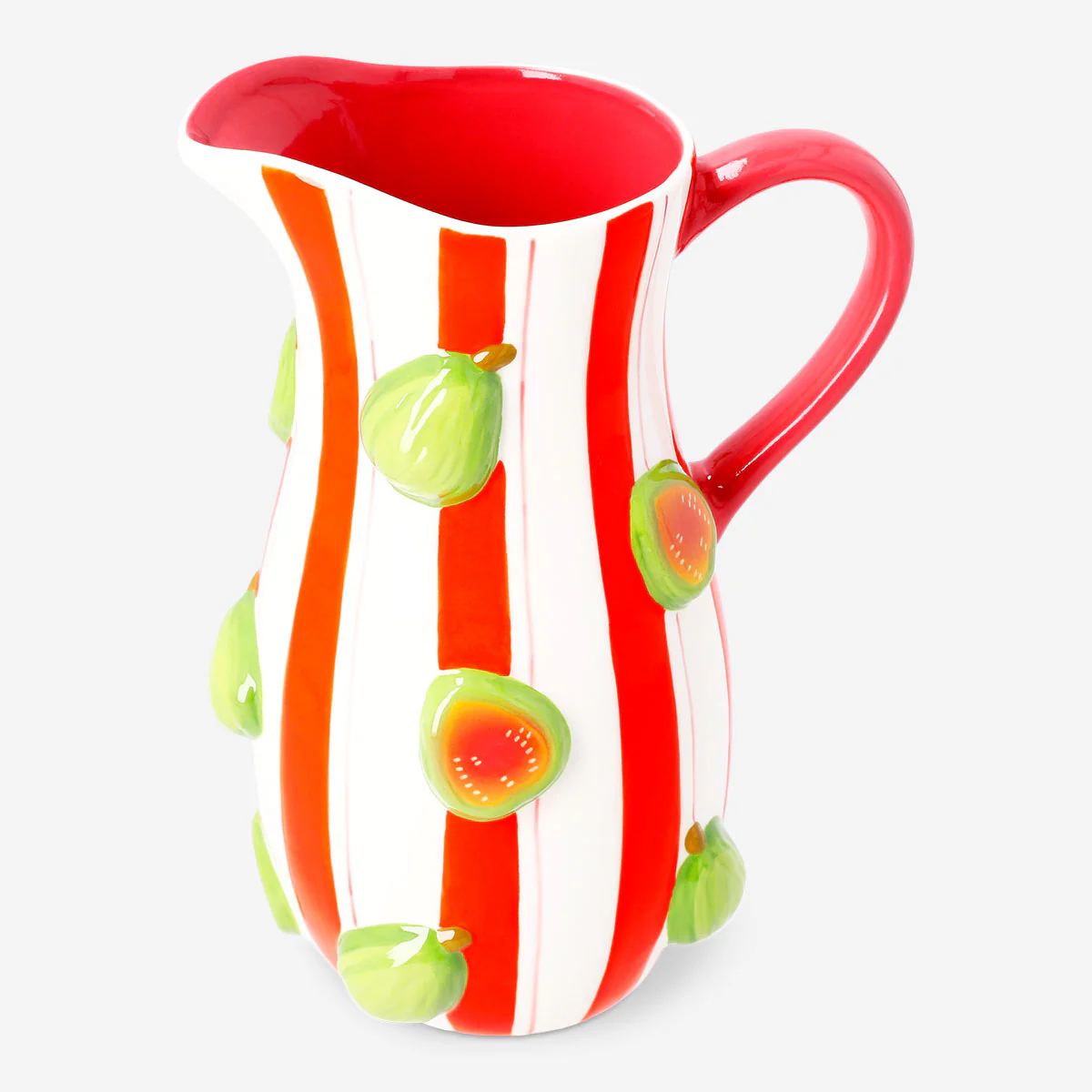 Ceramic jug with embossed guavas - 1.2 L - Image 2