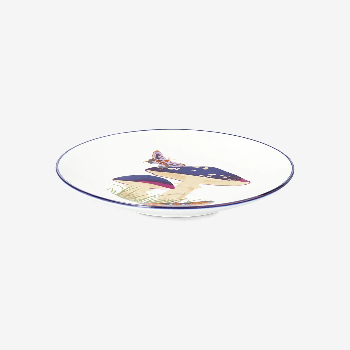 Ceramic mushroom plate - 20 cm - Image 3