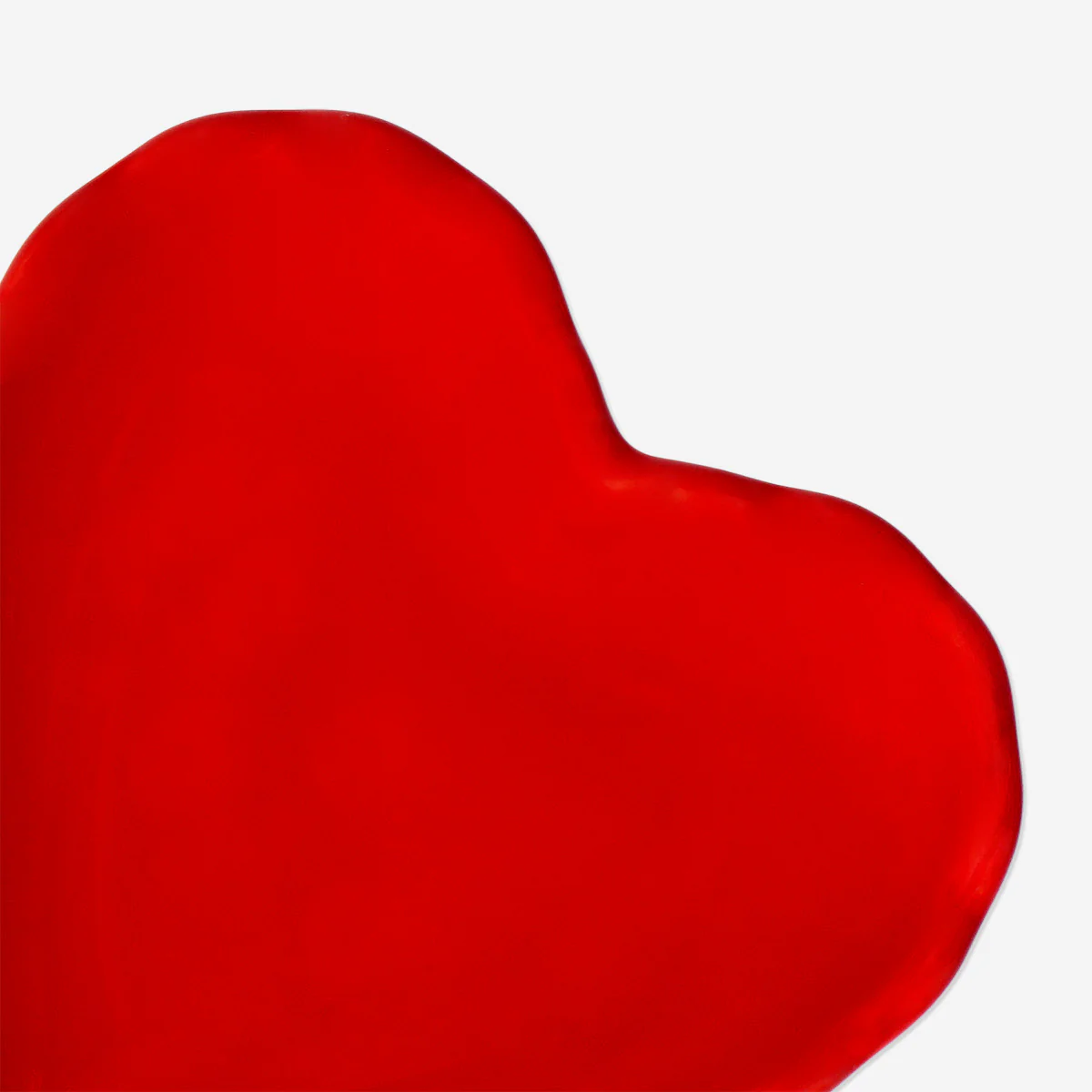 Ceramic red heart bowl - 10 cm - Image 3