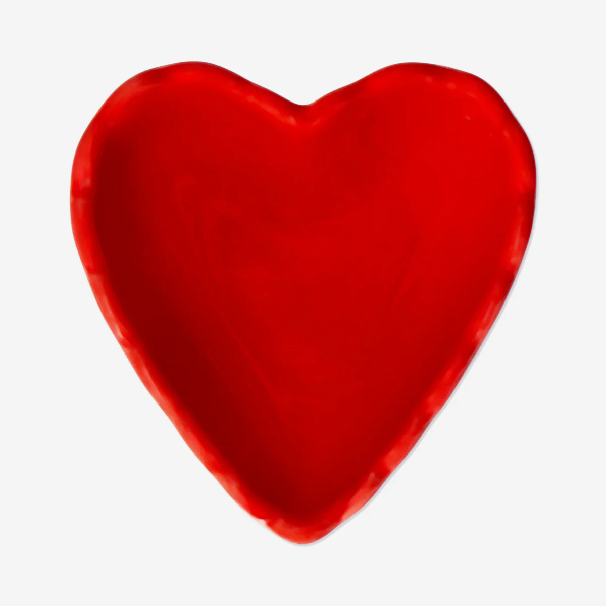Ceramic red heart bowl - 7 cm - Image 2
