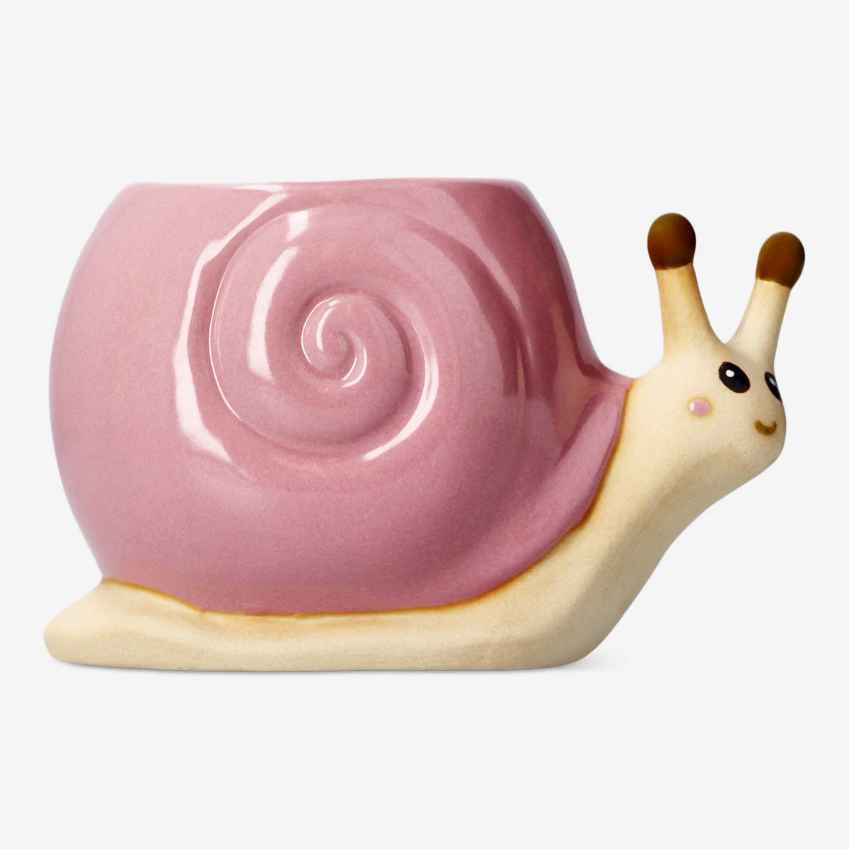 Ceramic snail flowerpot - Image 2