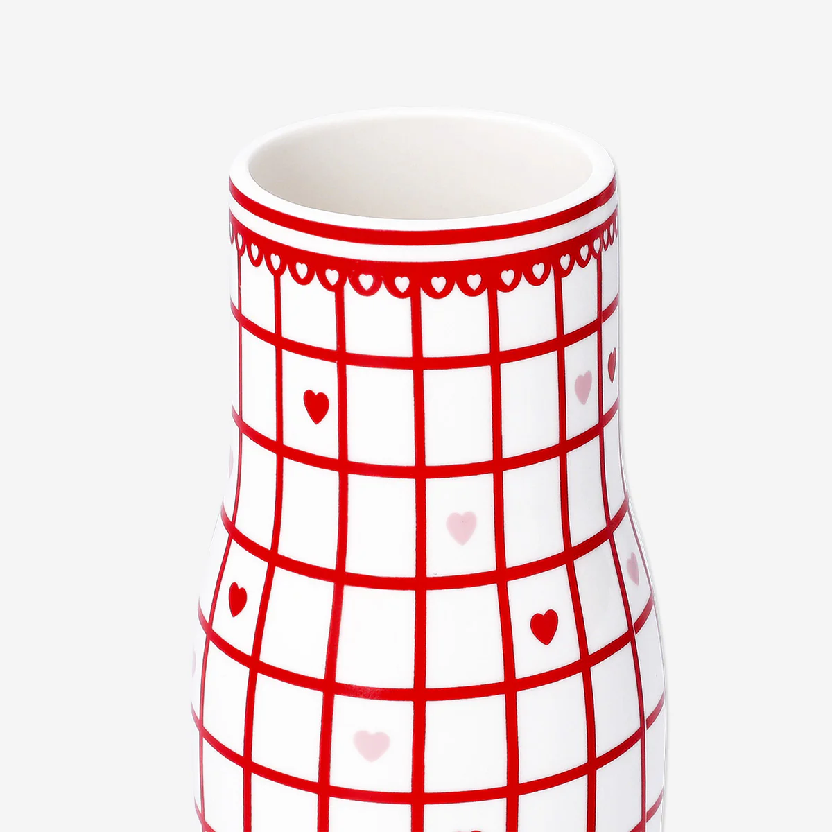 Ceramic vase with hearts - Image 3