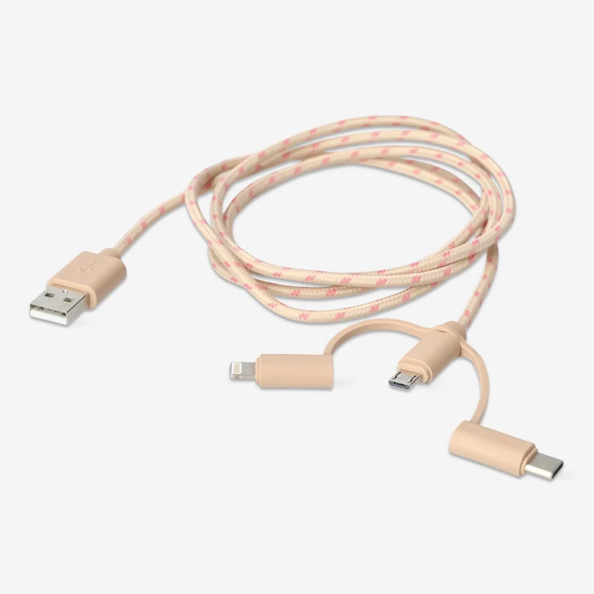 Charging cable. For USB-C, Micro USB and lightning - Image 3