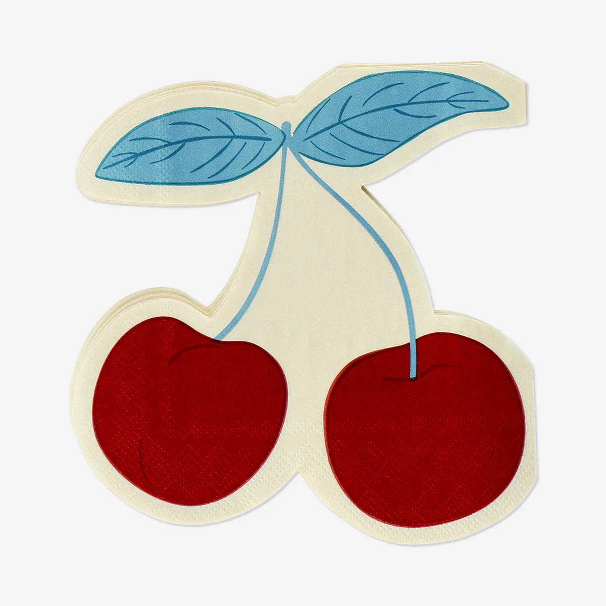Cherry napkins - 16 pcs - Image 2