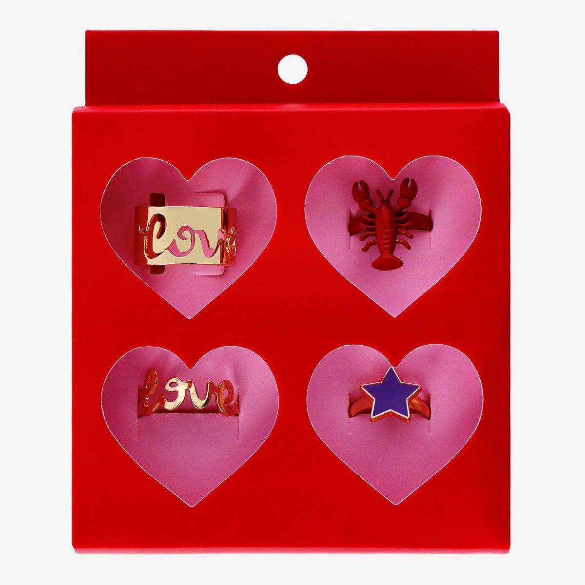 Children's adjustable rings. 4 pcs