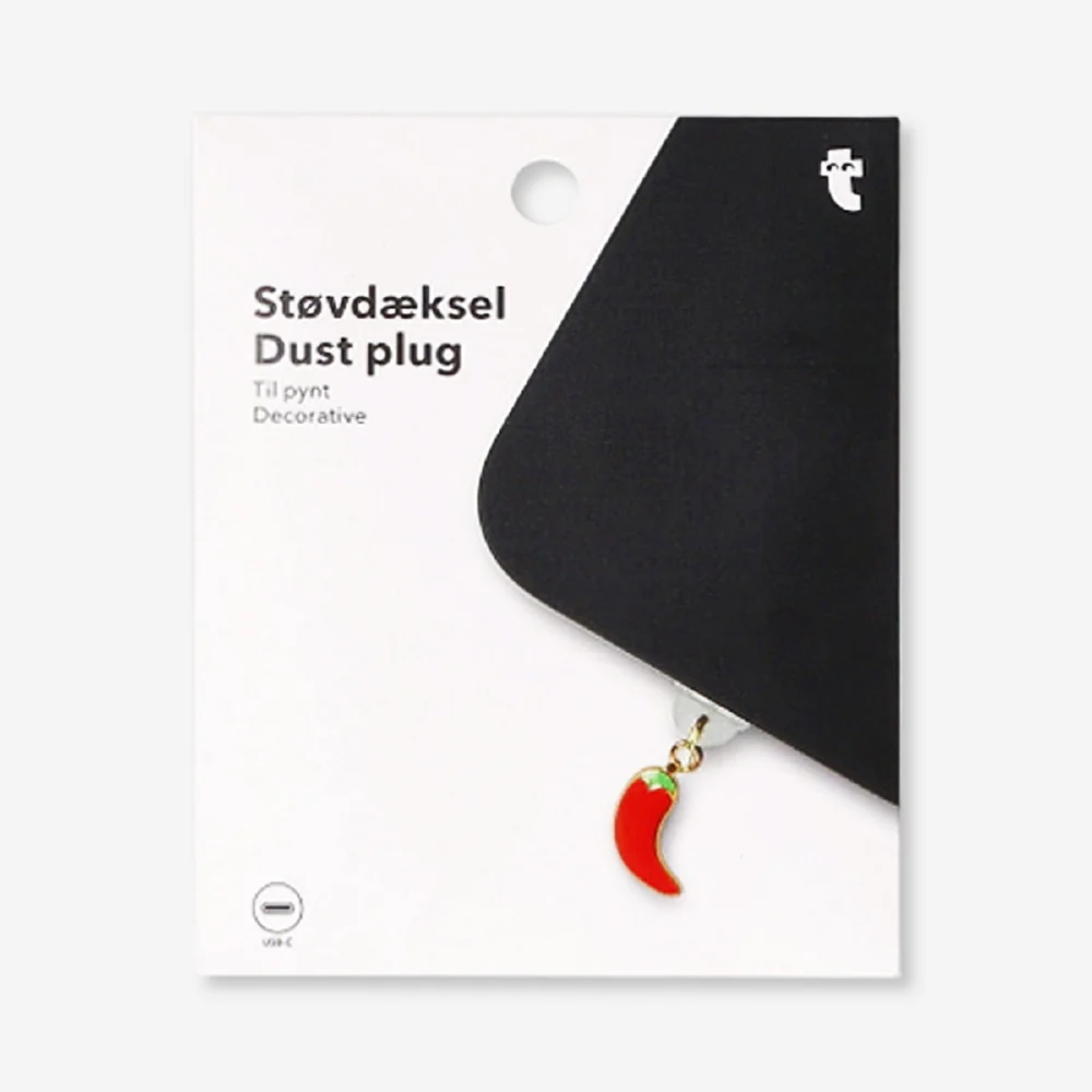 Chilli dust plug for USB C
