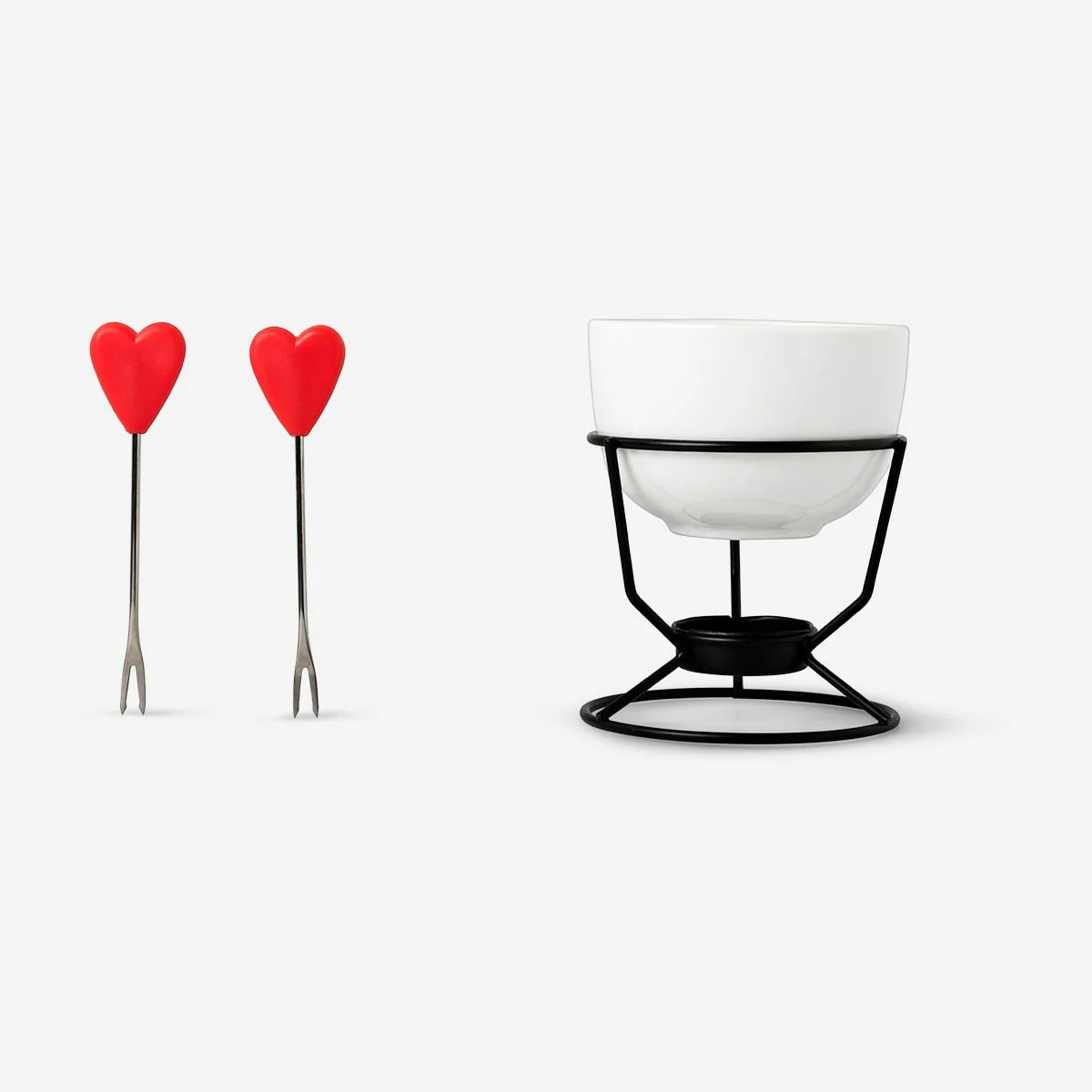 Chocolate fondue set - Image 2