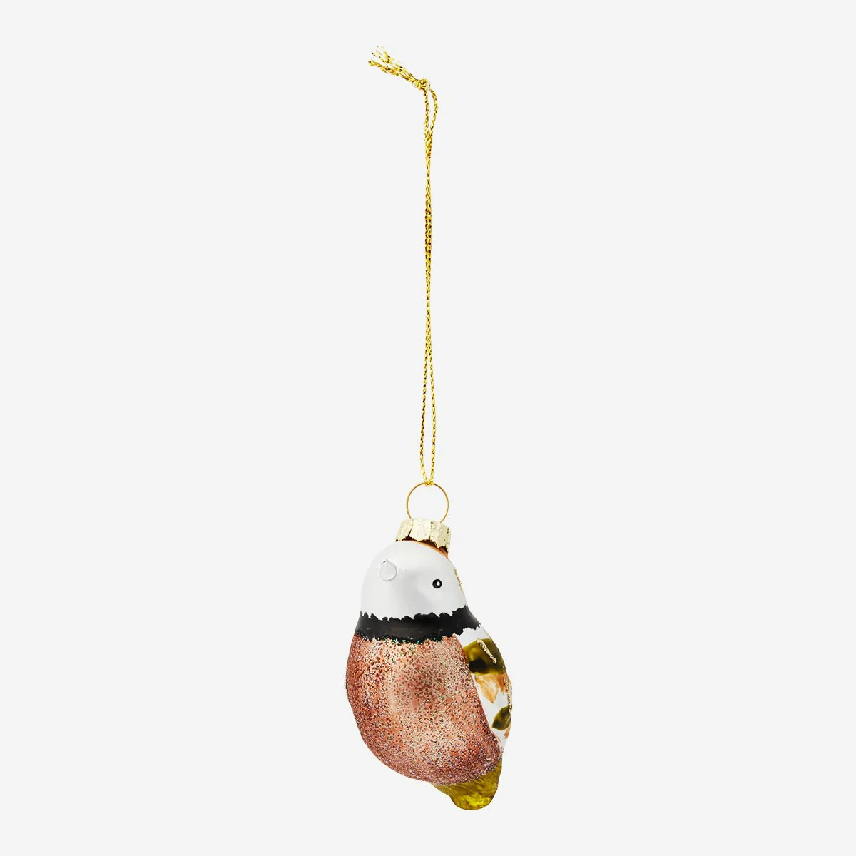 Christmas bauble. Brown bird - Image 2