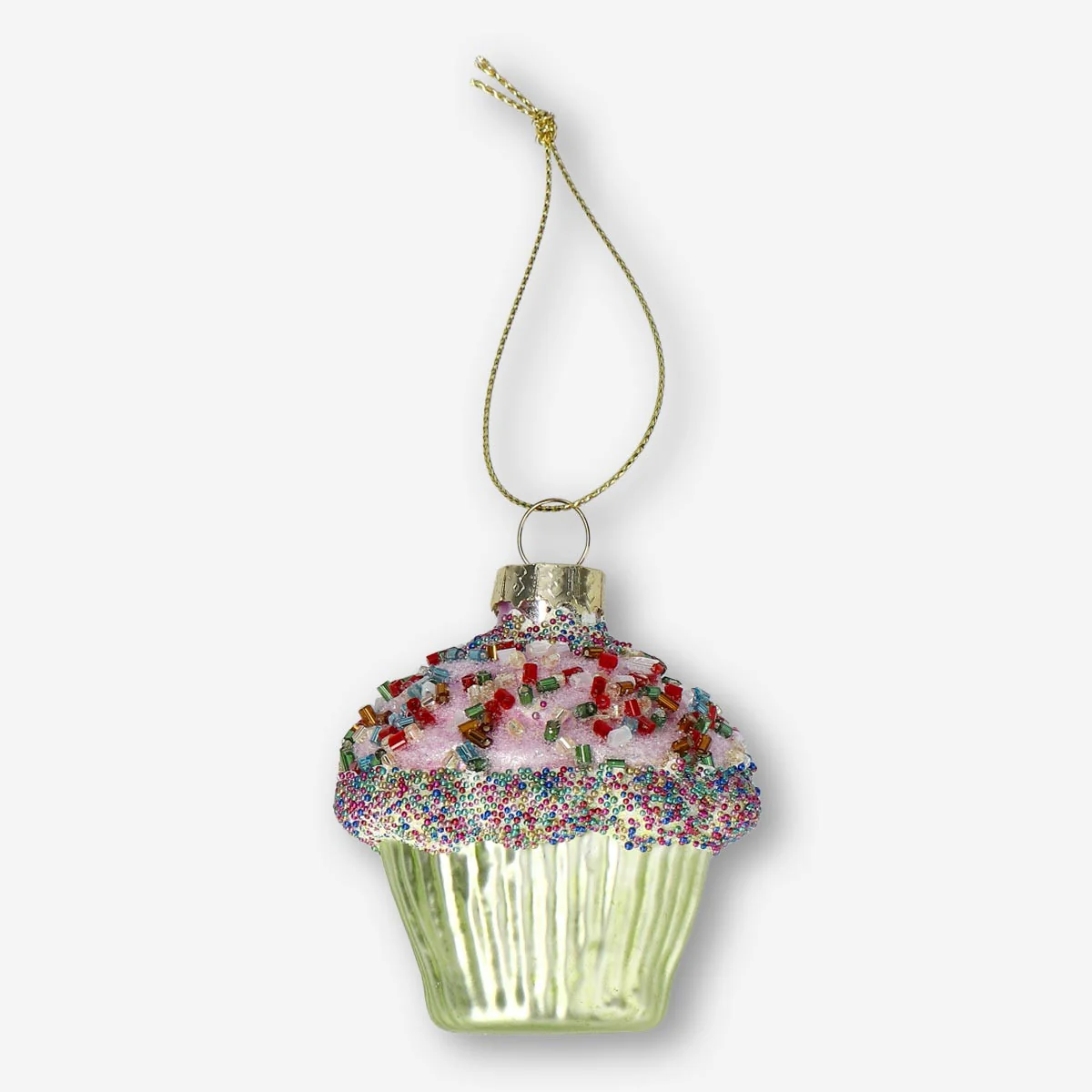 Christmas bauble. Cupcake