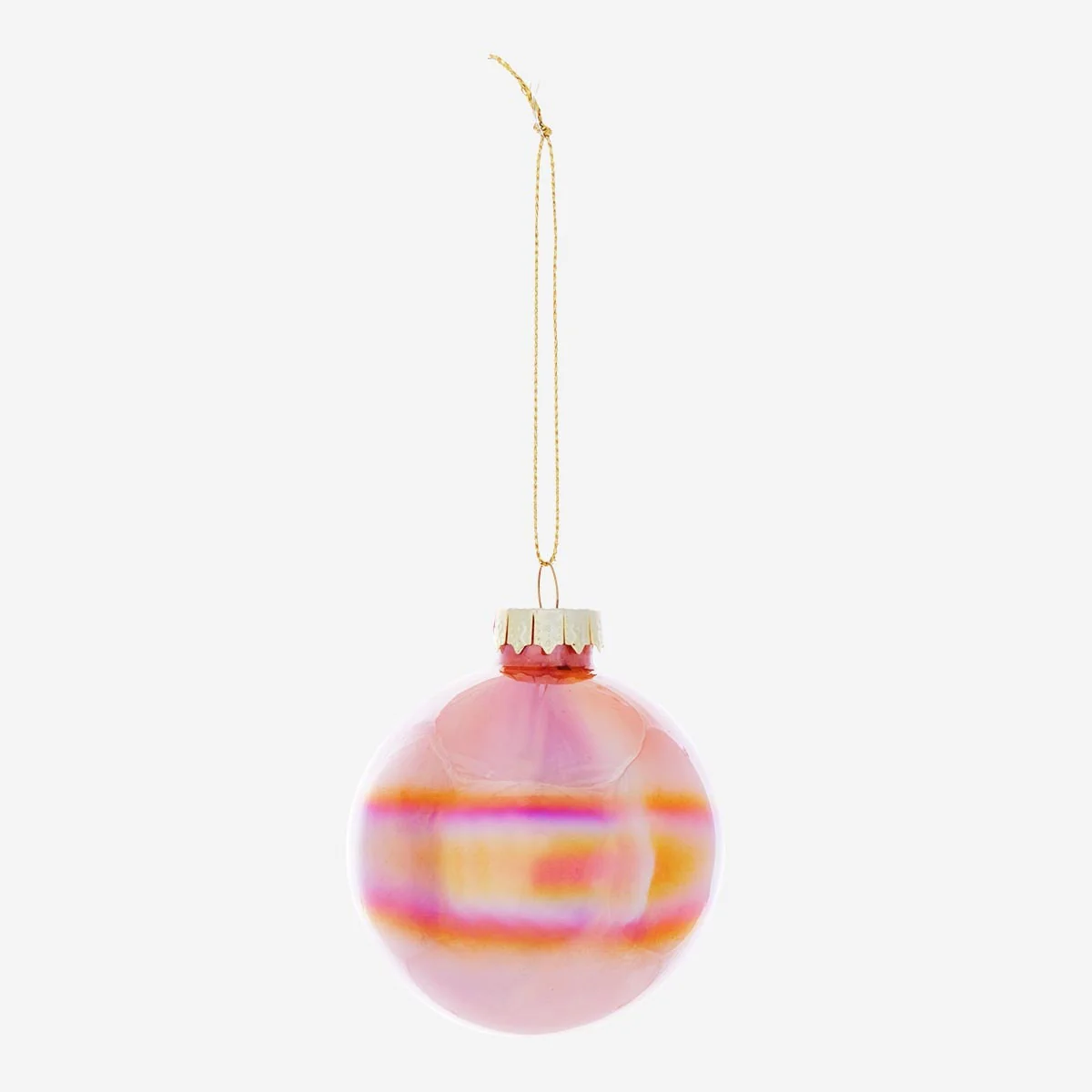 Christmas bauble. Fading colours