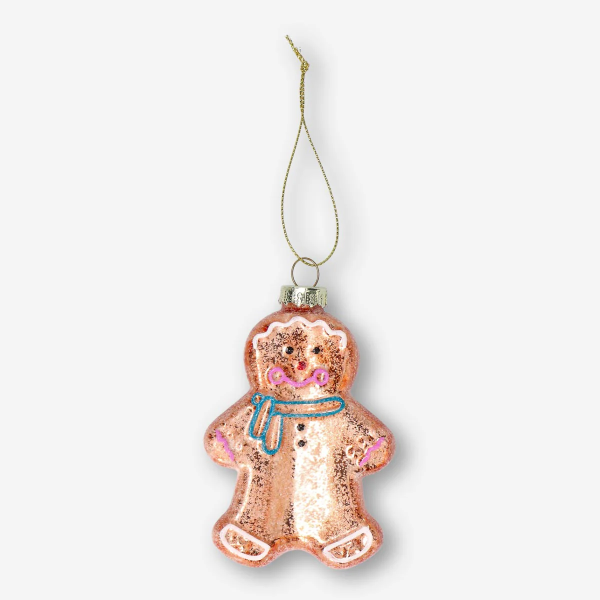 Christmas bauble. Gingerbread