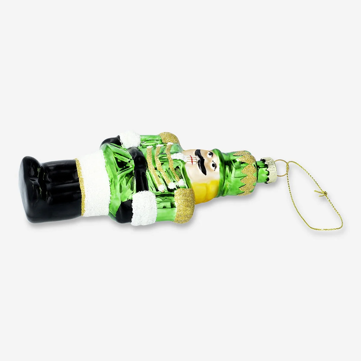 Christmas bauble - Green tin soldier - Image 2