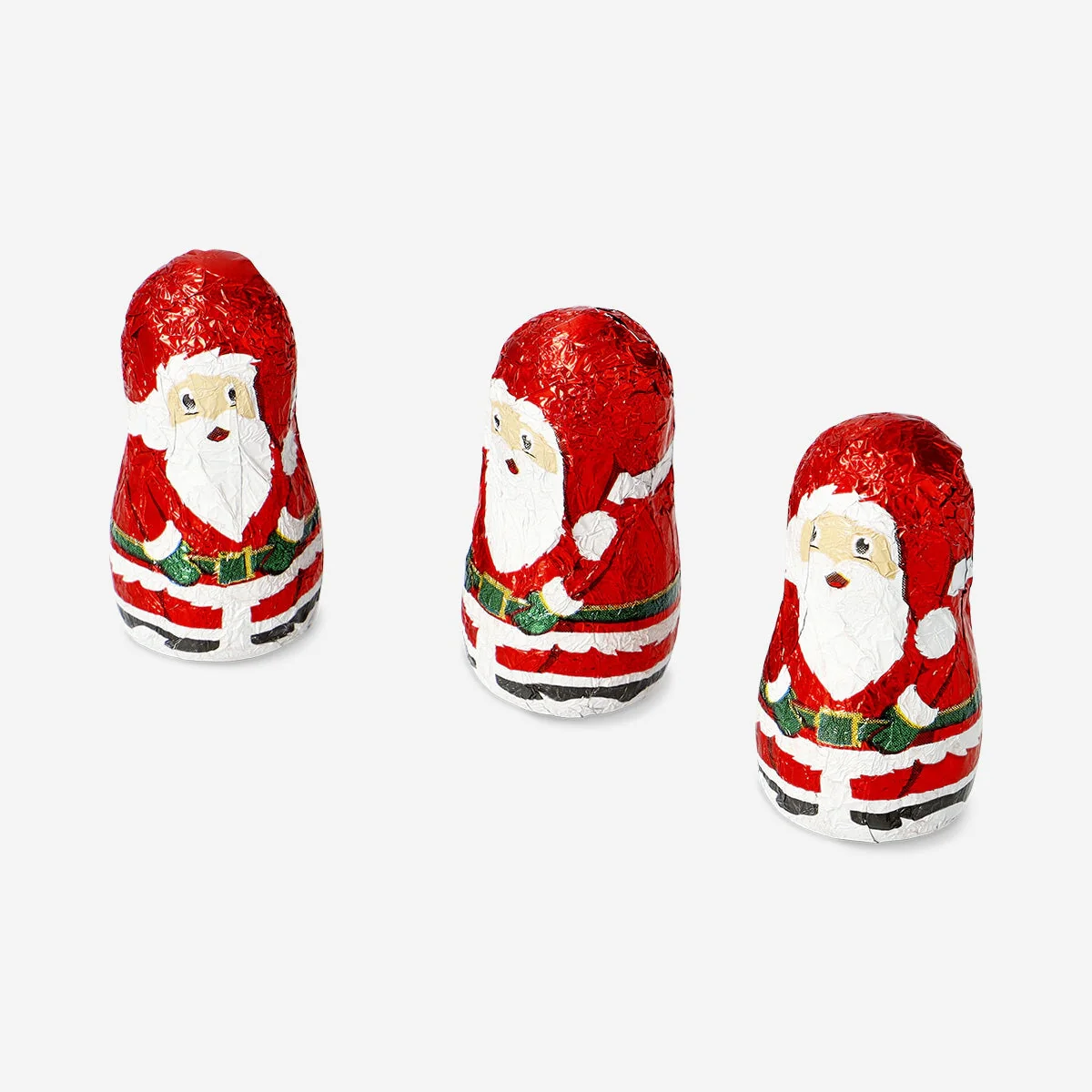 Milk cocoa confectionery Santas in gingerbread house container - 5 pcs - Image 3