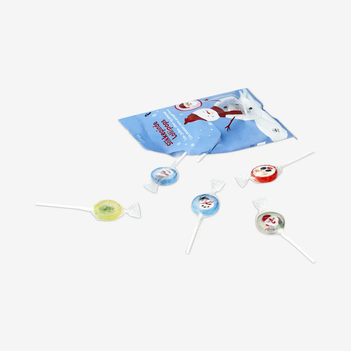 Christmas lollipops in bag - Image 2
