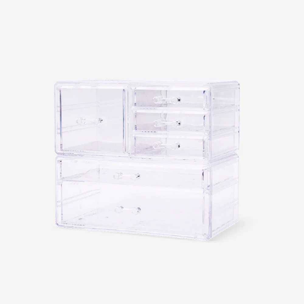 Clear cosmetic organiser - 21,5x24 cm - Image 2
