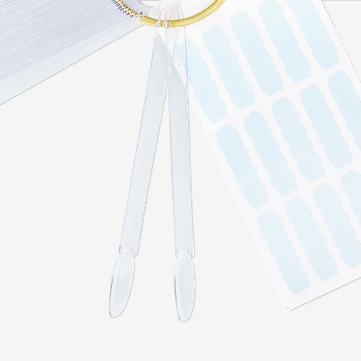 Clear nail swatches - Image 3