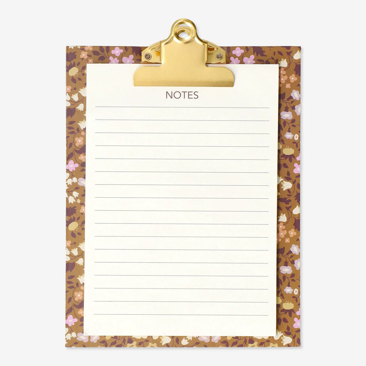 Clipboard with paper pad