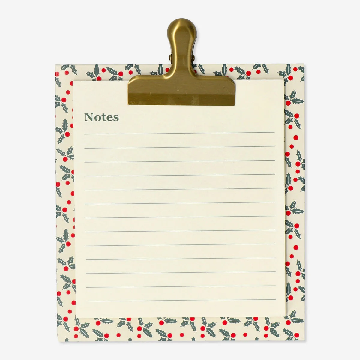 Clipboard with paper pad