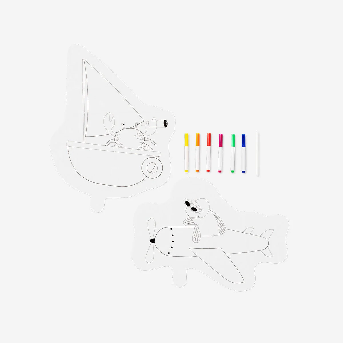 Colour-your-own inflatable animals - Image 2