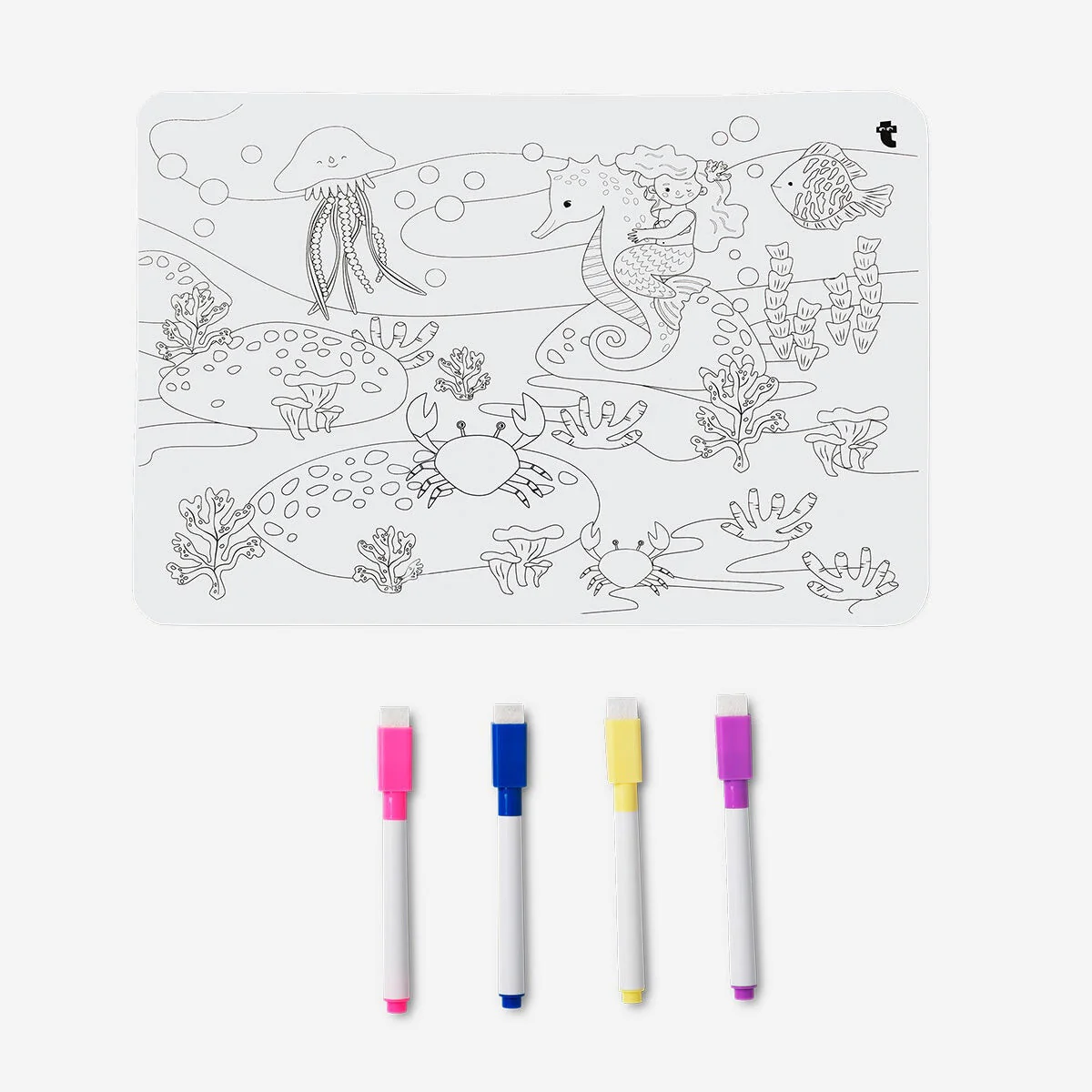 Colour-your-own placemat. With markers - Image 2