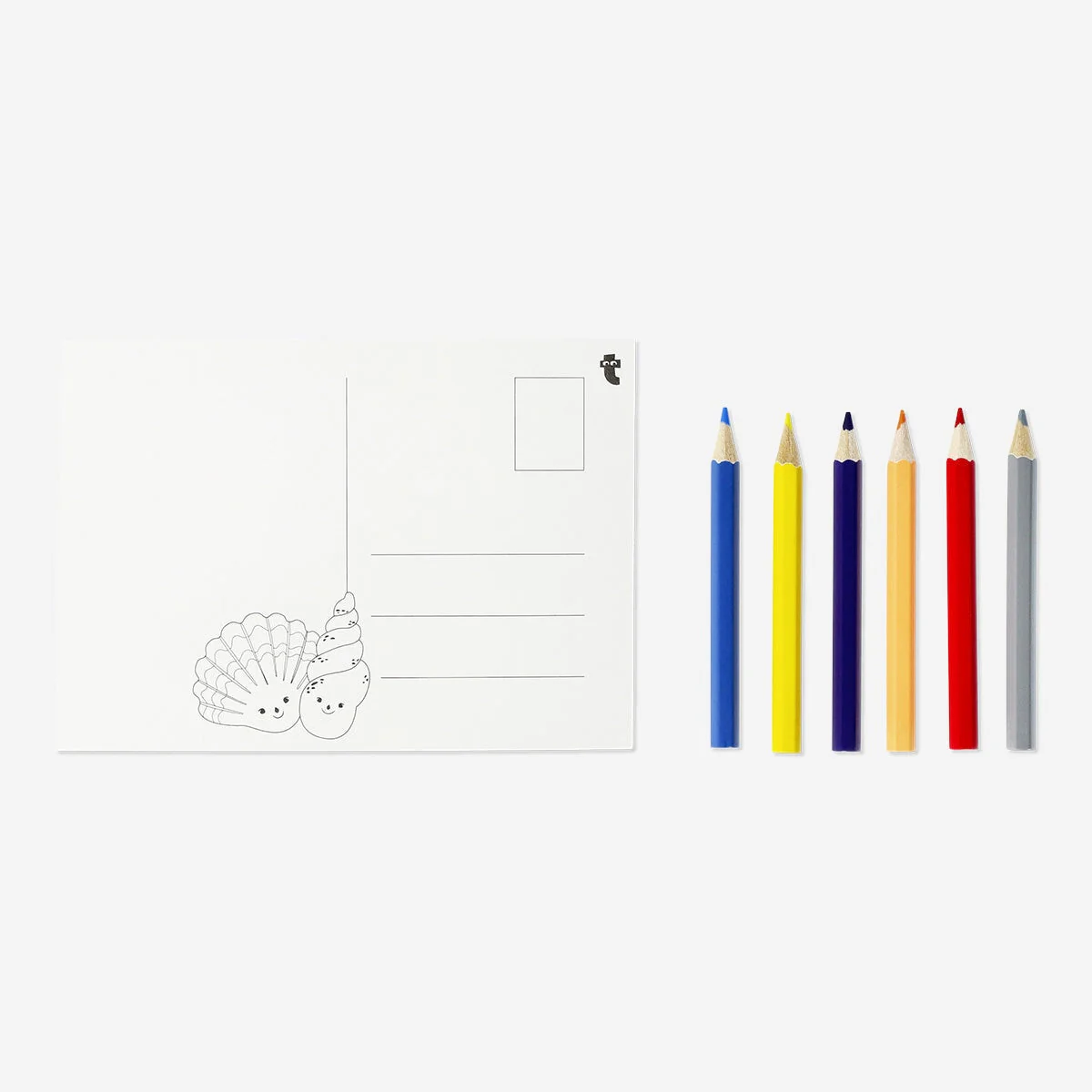 Colour-your-own postcards. 8 pcs - Image 3