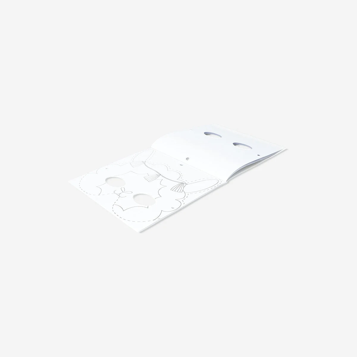 Colouring book. Make your own masks - Image 3