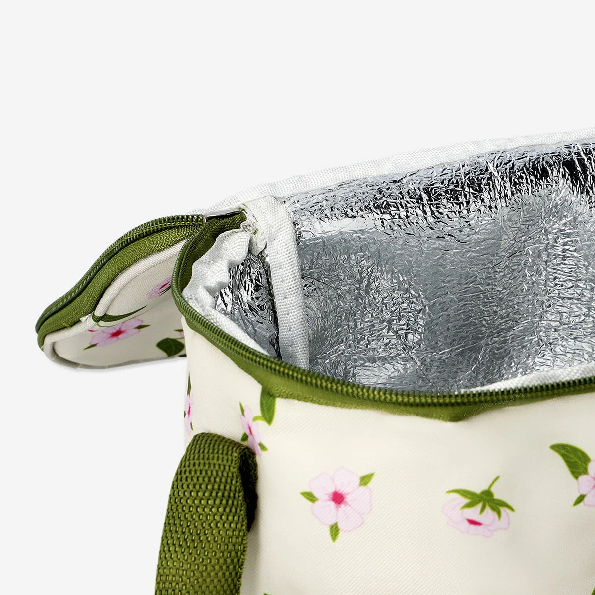 Cooler bag with cherry blossom print - Image 3