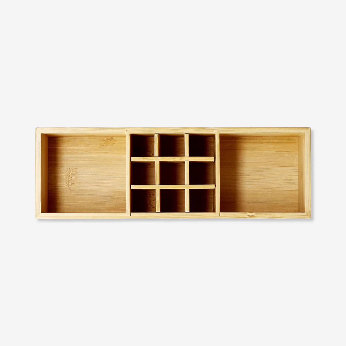 Cosmetic organiser in bamboo - Image 2