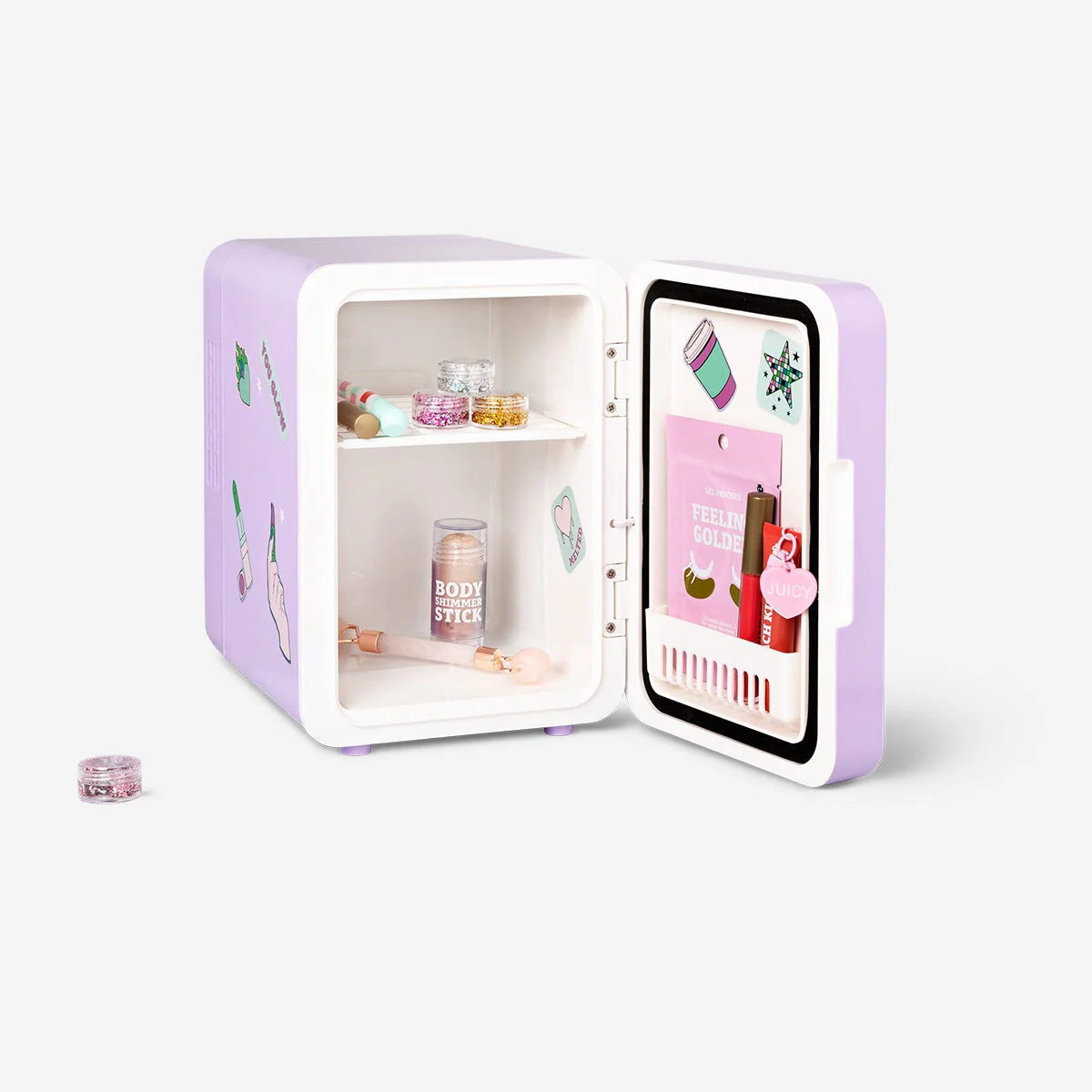 Cosmetics fridge with stickers - 25 cm - Image 3