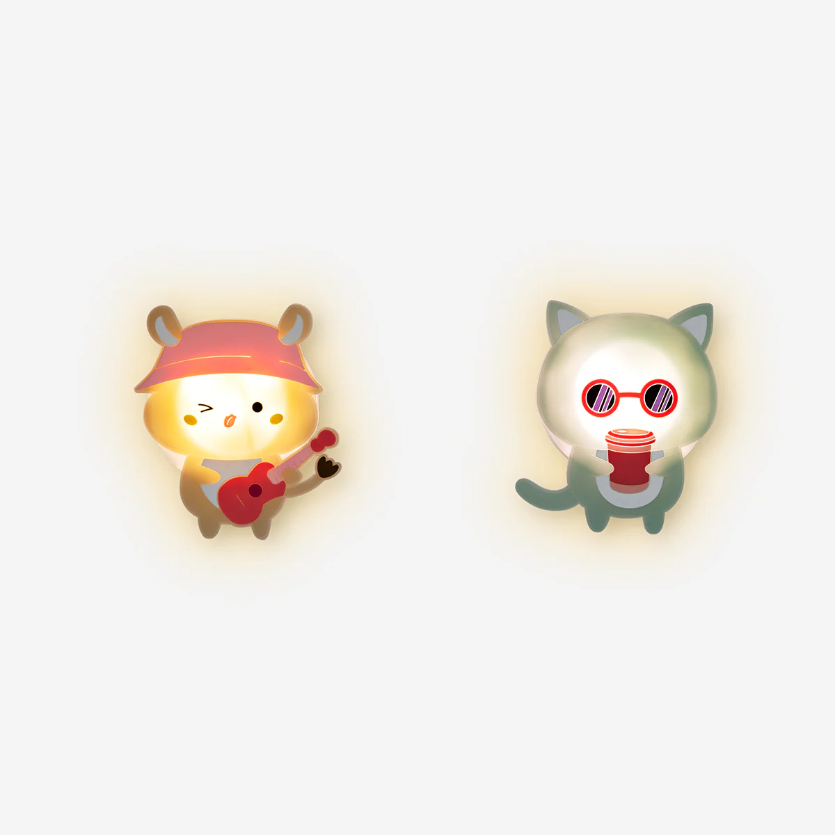 Cosy animal wall lamps - 2 pcs - Image 3