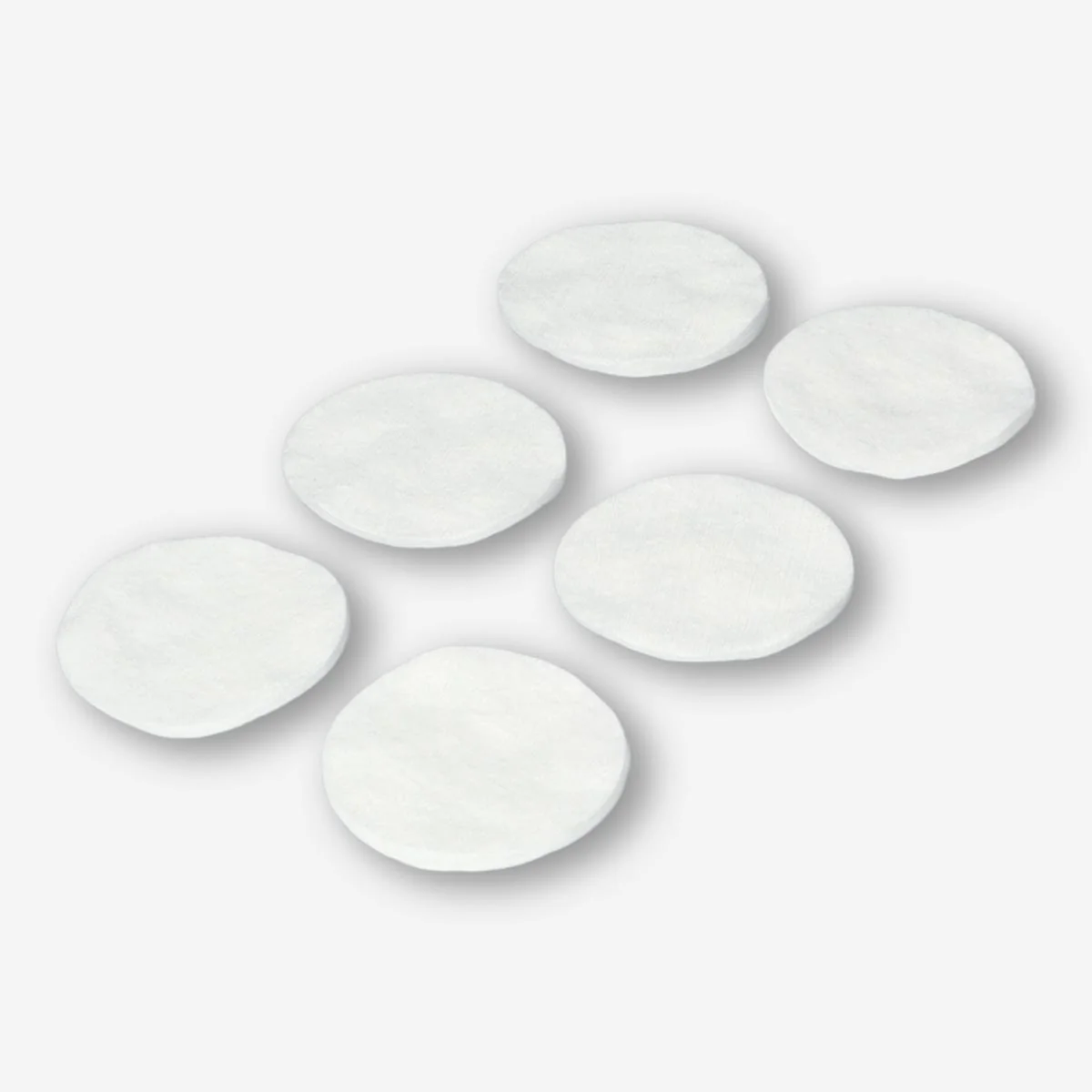 White cotton pads - 80 pcs - Image 2