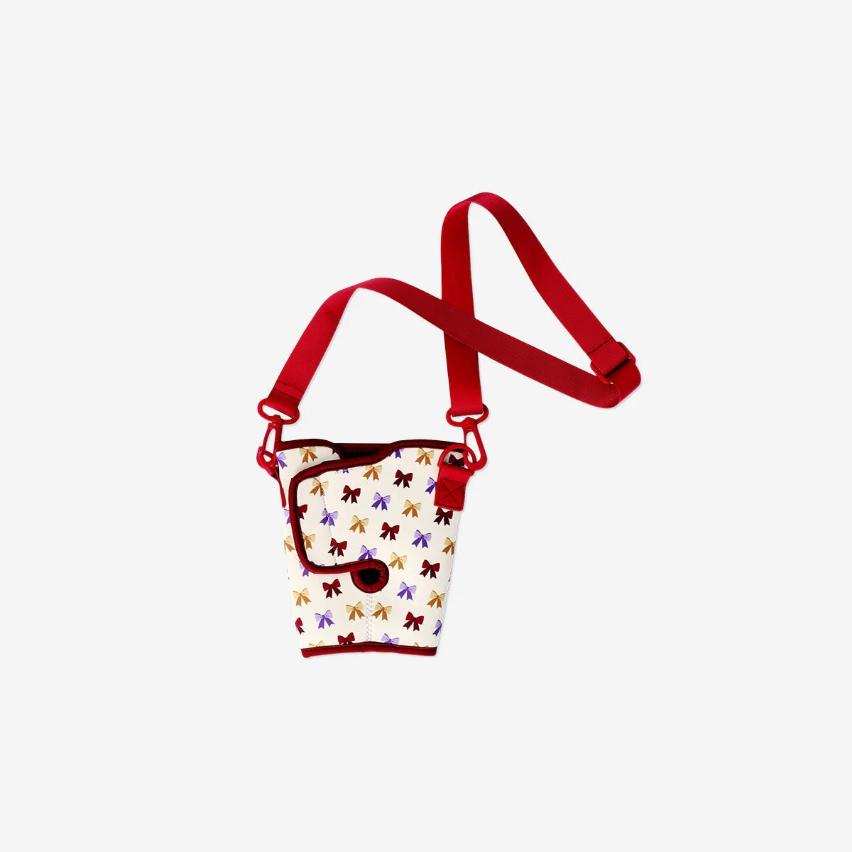 Cup holder for tumbler with bow print - Image 2