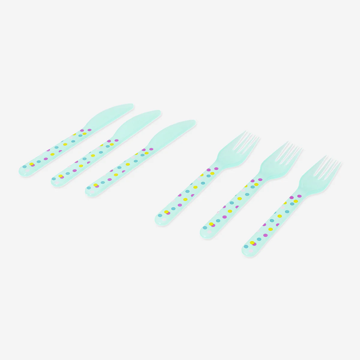 Cutlery set with foil detail - 6 pcs - Image 2
