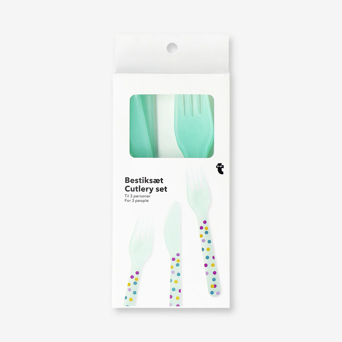 Cutlery set with foil detail - 6 pcs - Image 3