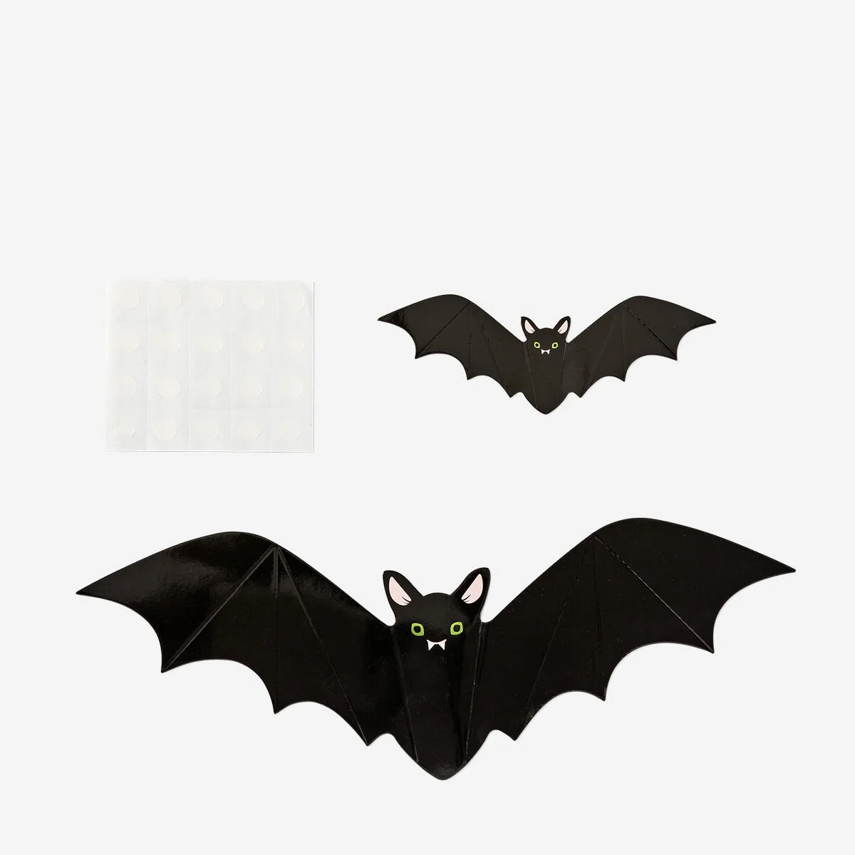 Decorative adhesive bats - 20 pcs - Image 2