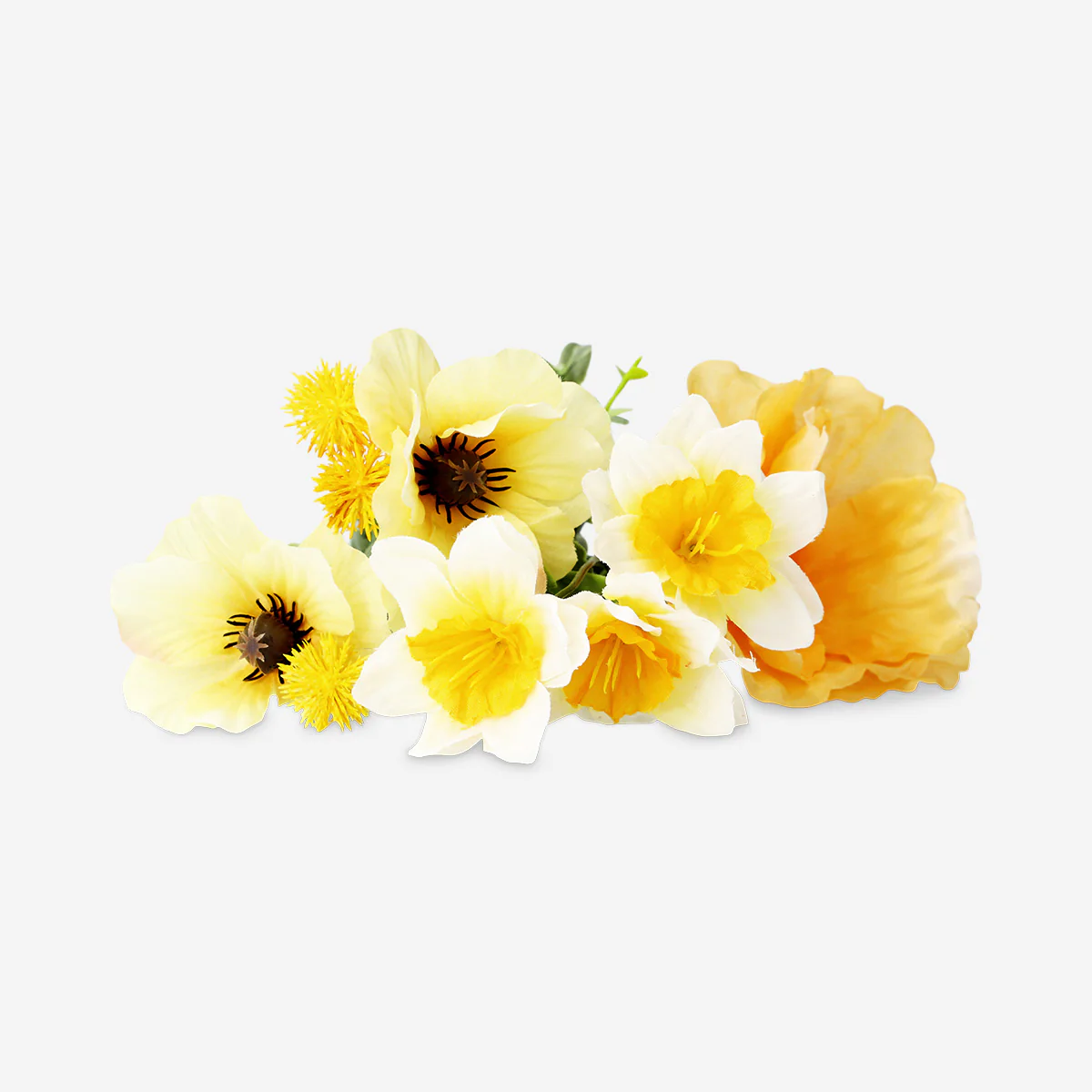 Decorative yellow bouquet - 37 cm - Image 3