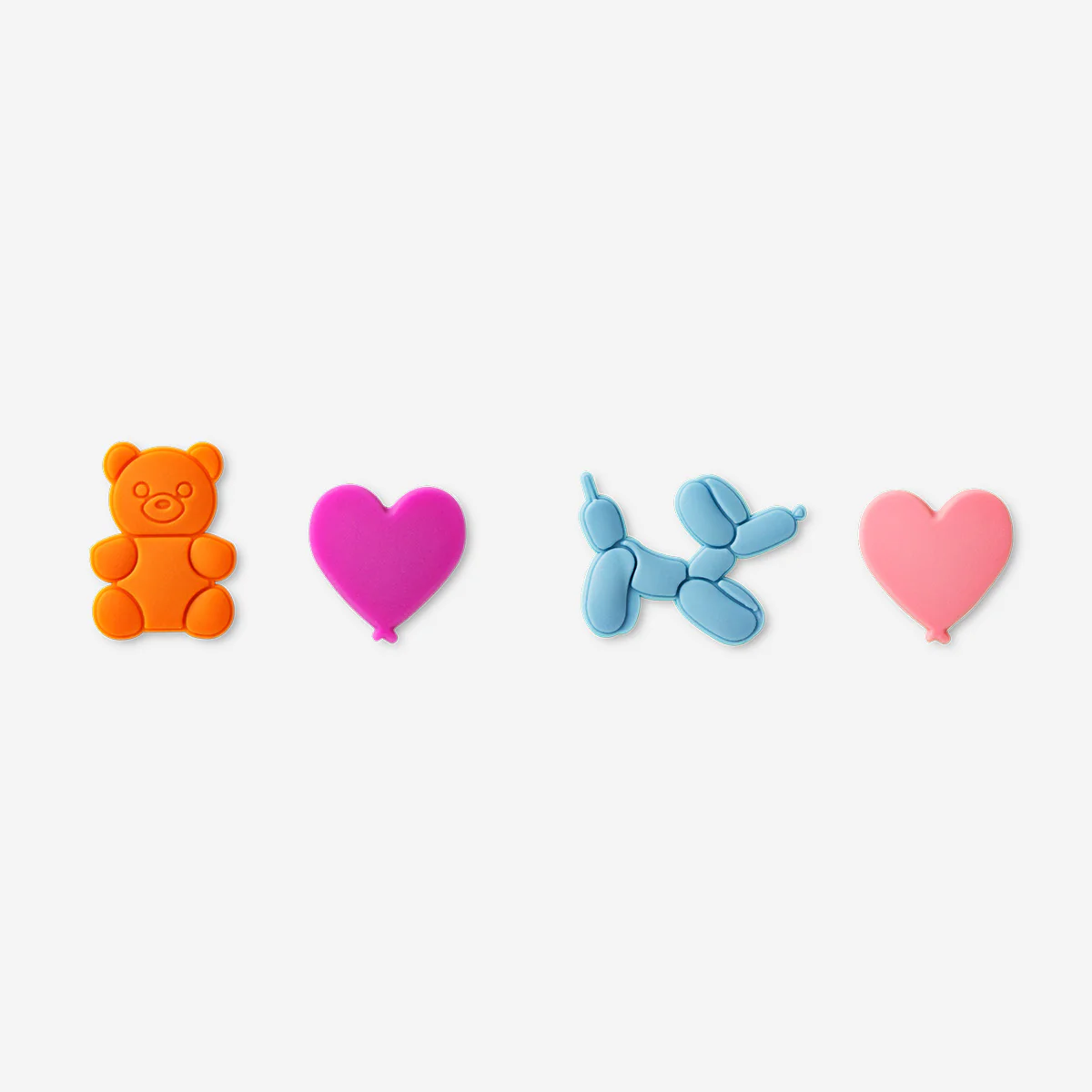 Decorative figures for storage boxes - 4 pcs
