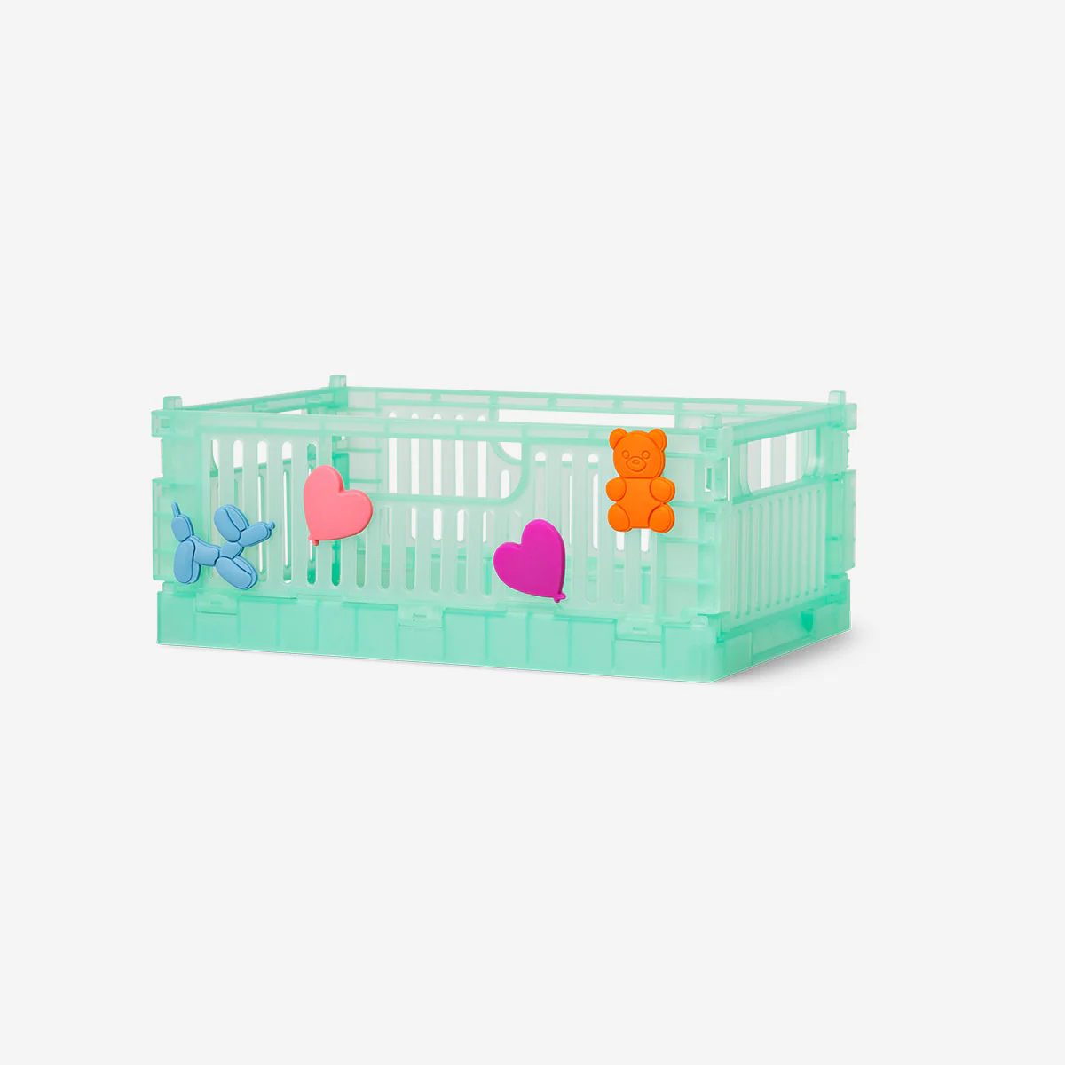 Decorative figures for storage boxes - 4 pcs - Image 2