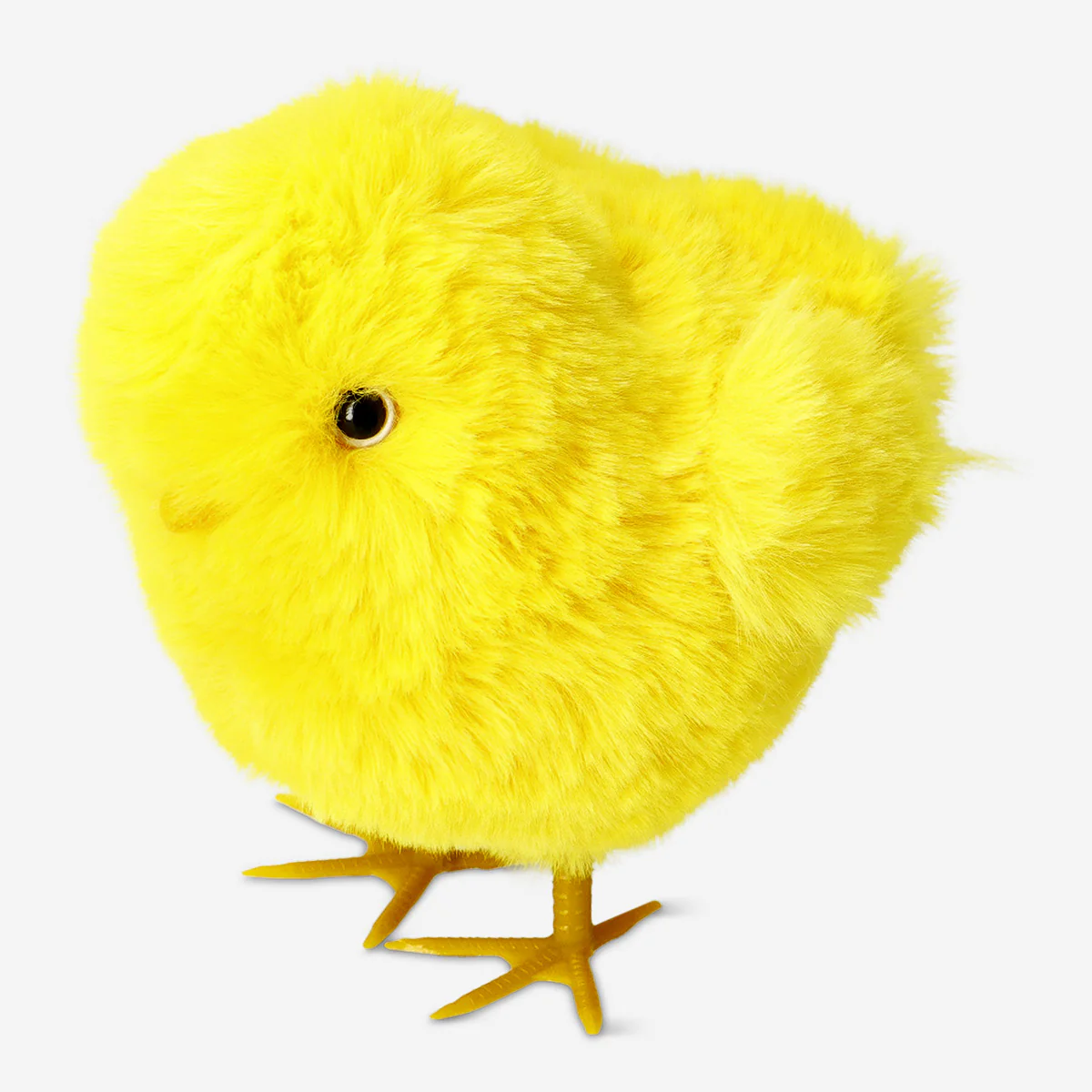 Decorative furry chick - 19 cm - Image 2