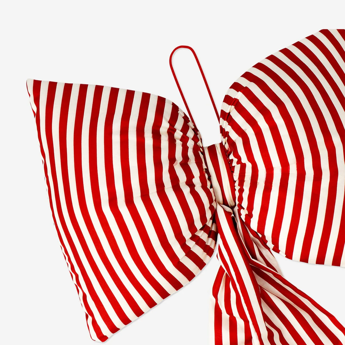 Decorative striped bow for hanging - 47 cm - Image 2