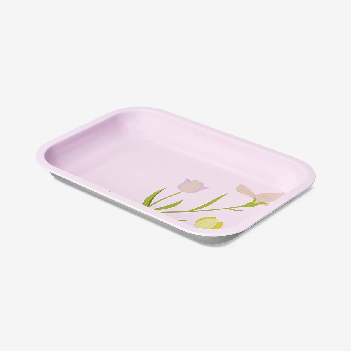 Decorative tray with floral print - Image 2