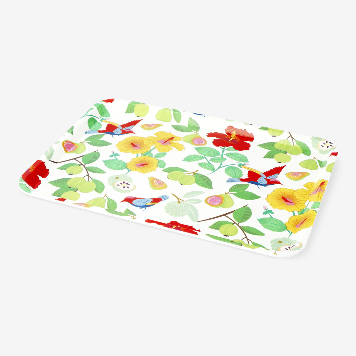 Decorative tray with tropical print - Image 2