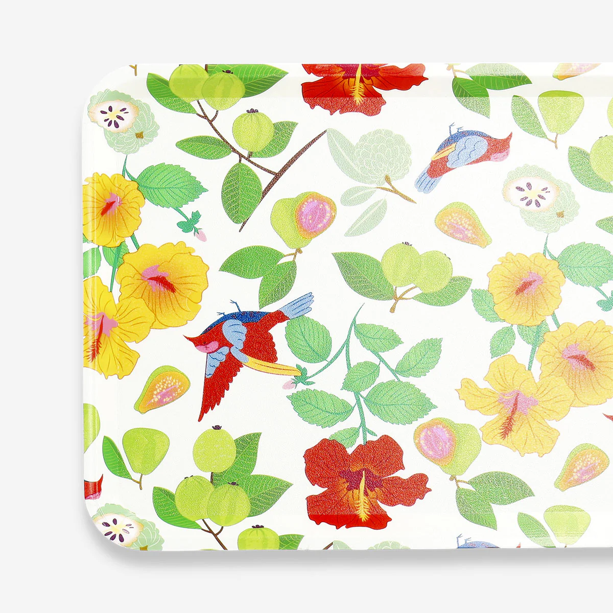 Decorative tray with tropical print - Image 3