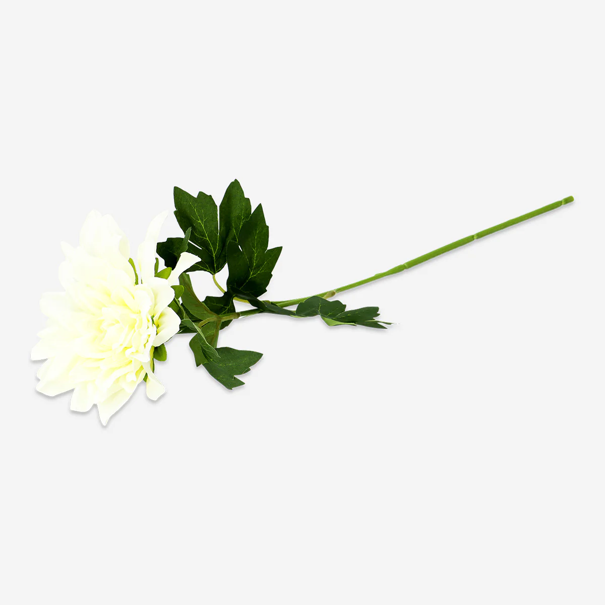 Decorative white flower - 40 cm - Image 2