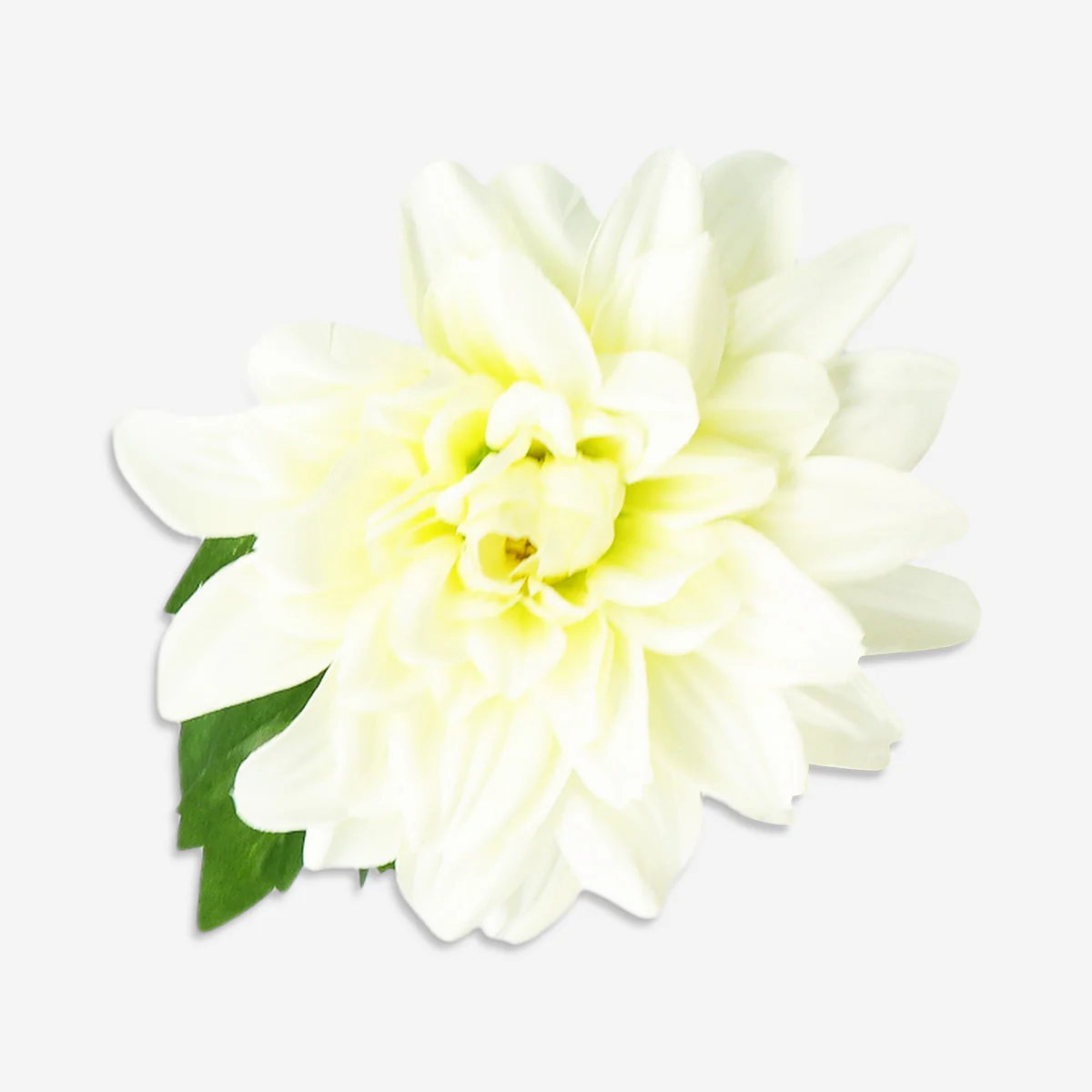 Decorative white flower - 40 cm - Image 3