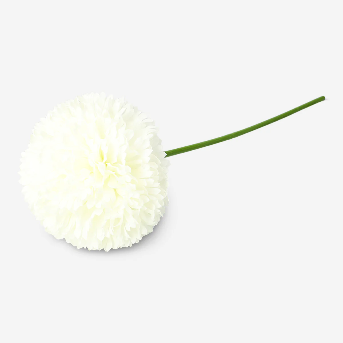 Decorative white flower - 40 cm - Image 2