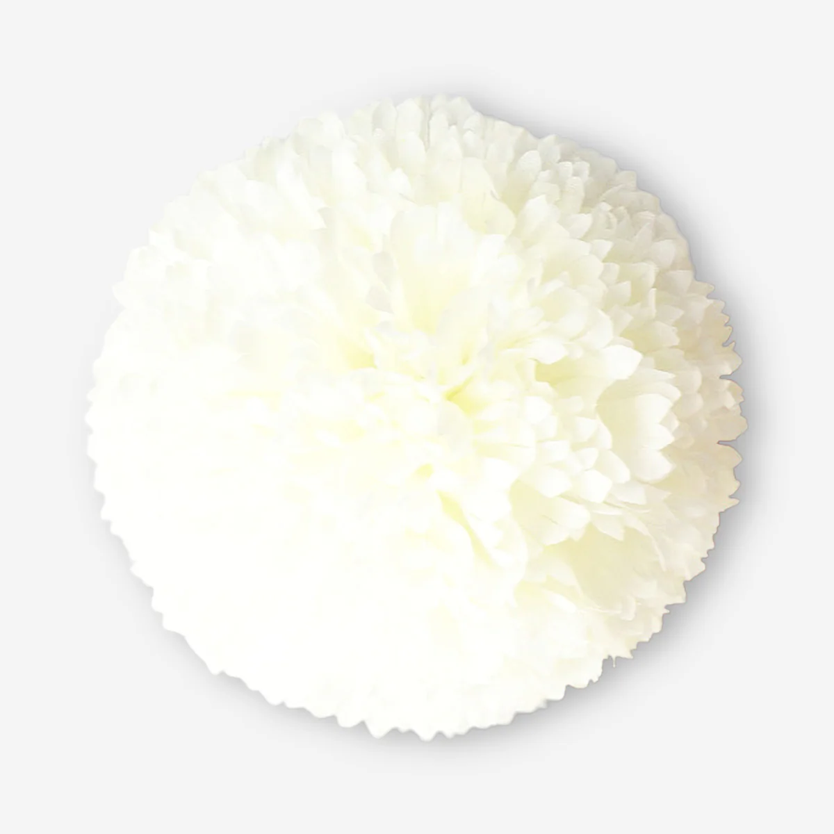 Decorative white flower - 40 cm - Image 3